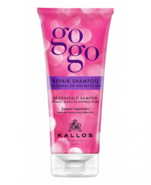 Sampon Regenerant Kallos Gogo pentru par normal, uscat 200 ml