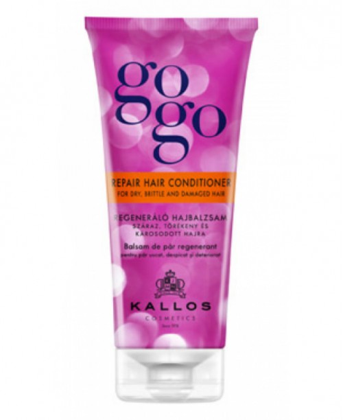 Balsam Regenerant Kallos Gogo pentru par uscat, despicat 200 ml