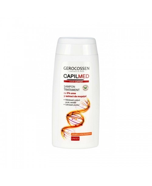 Sampon Capilmed pentru scalp uscat cu uree 275 ml
