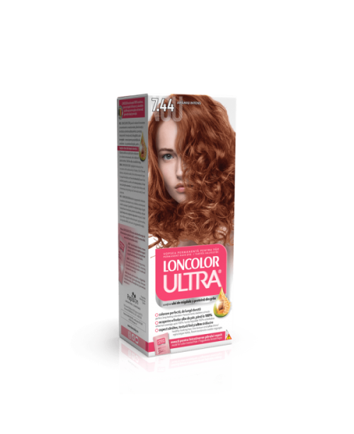 Vopsea de par Loncolor Ultra - Aramiu Intens 7.44