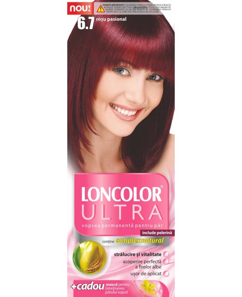 Vopsea Loncolor Ultra - Rosu Pasional 6.7