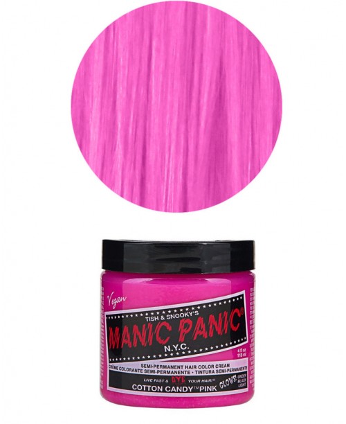 Vopsea de par Manic Panic roz - Cotton Candy Pink