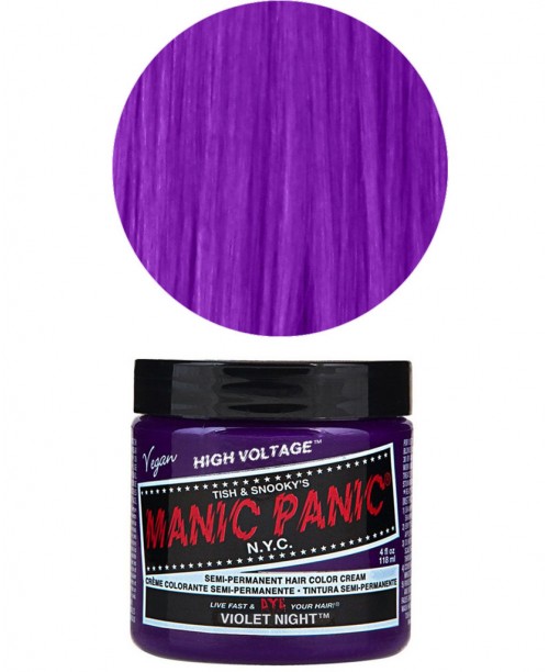 Vopsea de par Manic Panic violet - Violet Night