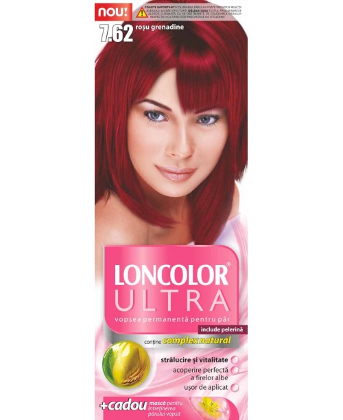 Vopsea Loncolor Ultra - Rosu Grenadine 7.62