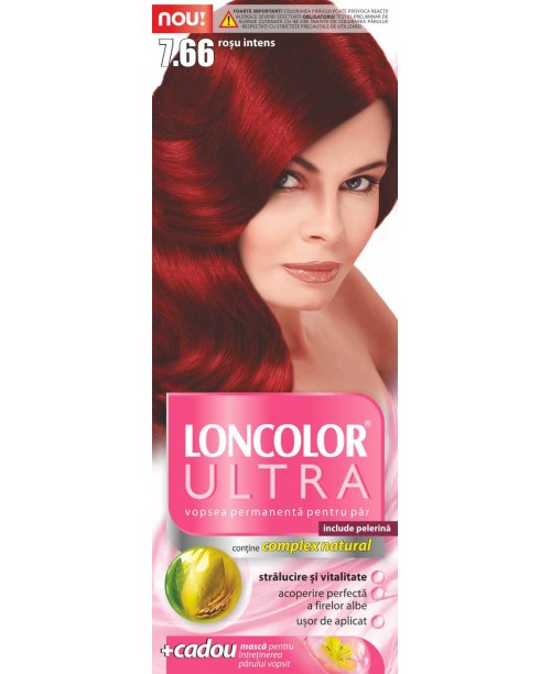 Vopsea Loncolor Ultra - Rosu Intens 7.66
