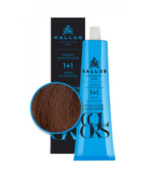Vopsea de par crema Kallos Colors - Rosu Tizian 10TR