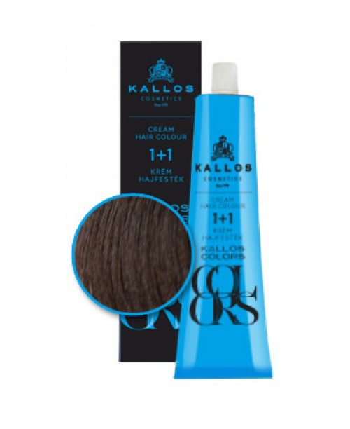 Vopsea de par crema Kallos Colors - Saten Auriu Deschis 5G