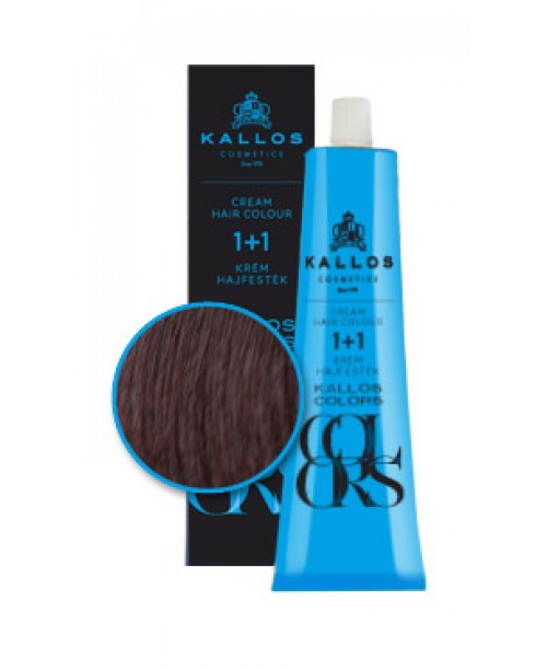 Vopsea de par crema Kallos Colors - Rosu Violet 5V
