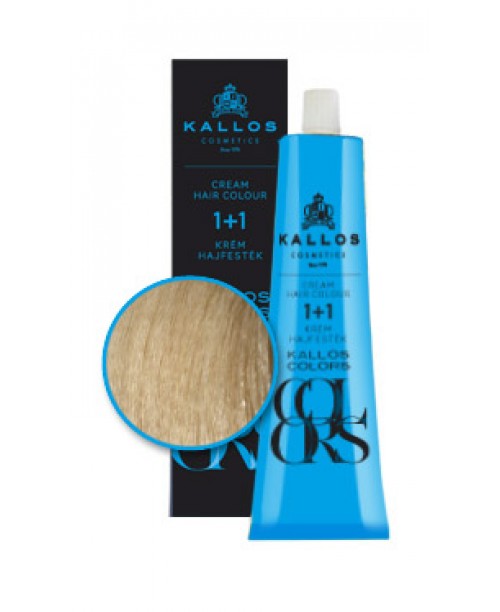 Vopsea de par crema Kallos Colors - Blond Luminos Insorit 9F