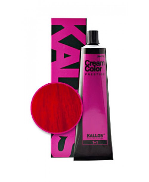 Vopsea de par crema Kallos Prestige - Mixton Rosu 0.6