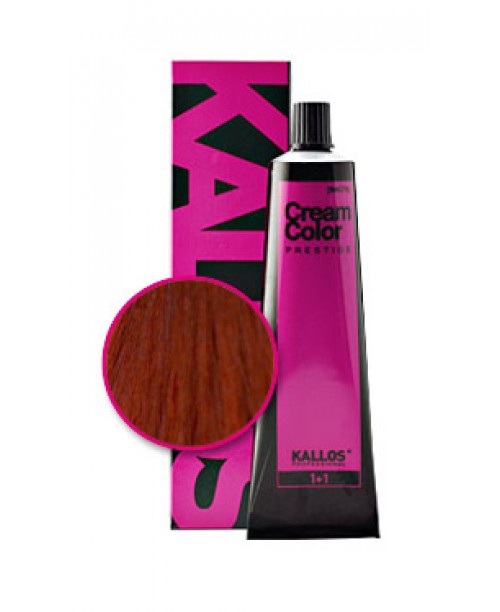 Vopsea de par crema Kallos Prestige - Roscat Tizian 6.46