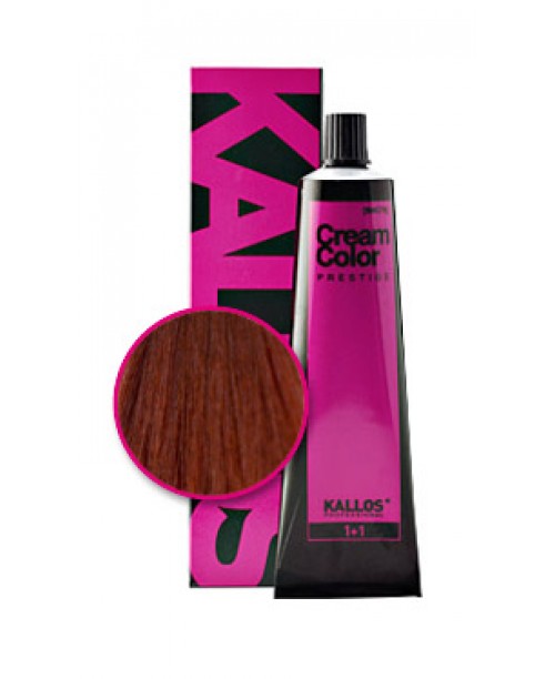 Vopsea de par crema Kallos Prestige - Roscat Venetian 7.60