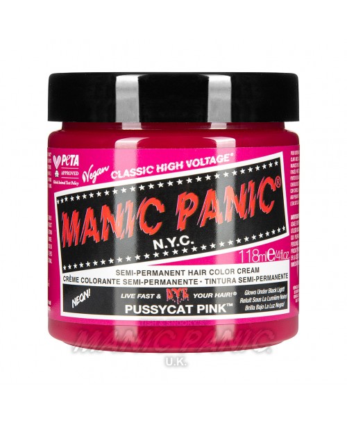 Vopsea de par Manic Panic roz Pussycat Pink