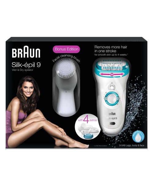 Braun - Epilator SE9549 Legs Body Face