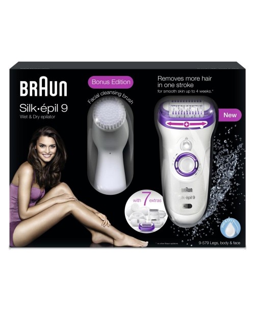 Braun - Epilator SE9579 Legs Body Face
