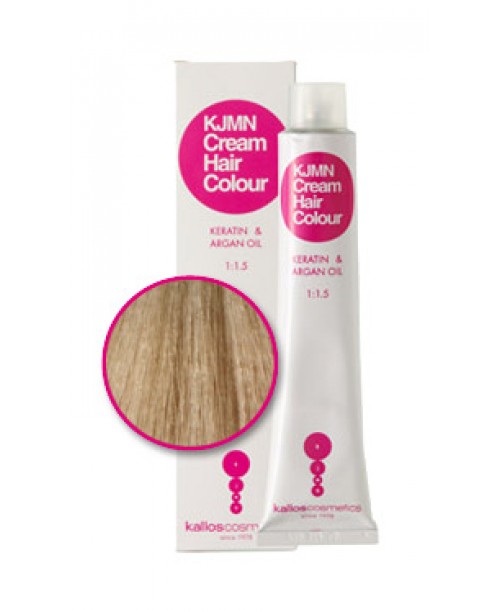 Vopsea de par Kallos KJMN - Extra Blond foarte Deschis cu nuantă Cenușie 11.1