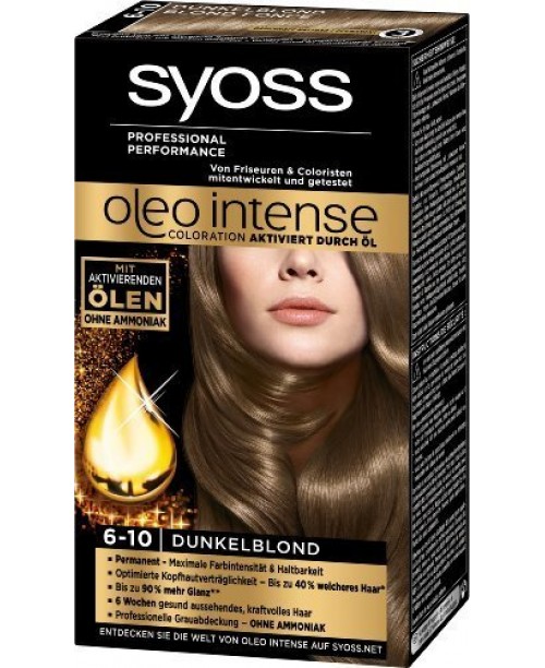 Vopsea de par Syoss Oleo Intense 6-10 Blond Inchis