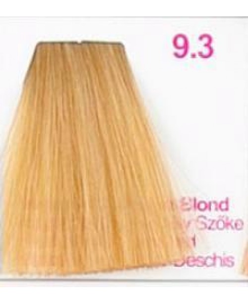 Vopsea de par Kallos KJMN - Blond Auriu Foarte Deschis 9.3