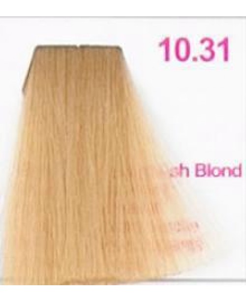 Vopsea de par Kallos KJMN - Blond Platinat cu nuanta Aur Cenusiu 10.31