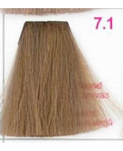 Vopsea de par Kallos KJMN - Blond Mediu cu nuanta Cenusie 7.1