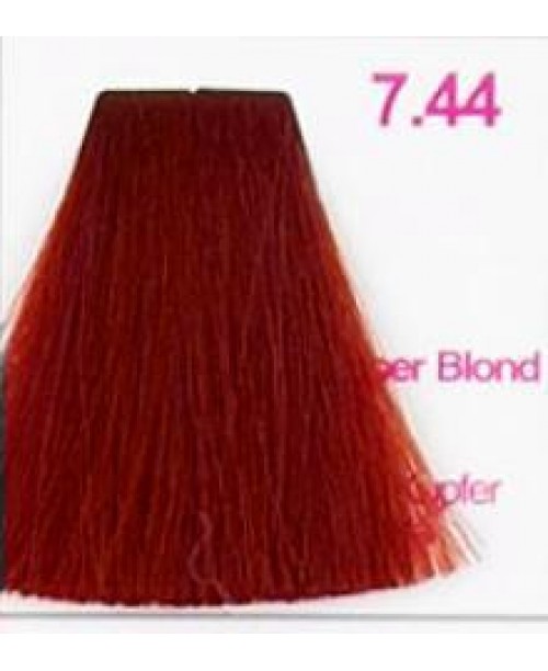 Vopsea de par Kallos KJMN - Blond Mediu cu nuanta de Aramiu Luminos 7.44