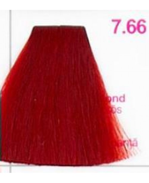 Vopsea de par Kallos KJMN - Blond Mediu cu nuanta de Roscat 7.66