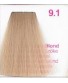 Vopsea de par Kallos KJMN - Blond Extra Deschis cu nuanta Cenusie 9.1