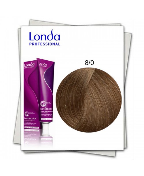 Vopsea Londa Professional 8/0 blond deschis natural 60ml
