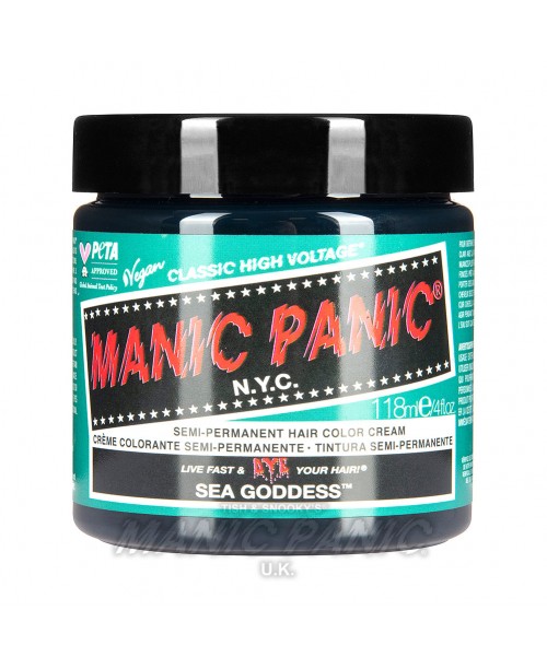 Vopsea de par Manic Panic verde Sea Goddess