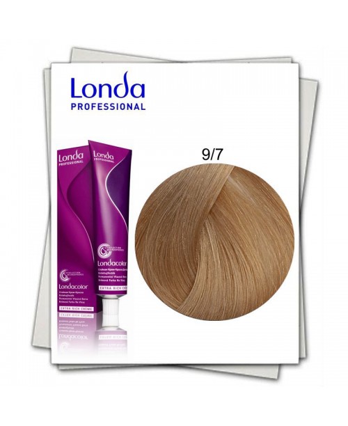 Vopsea Londa Professional 9/7 blond luminos maroniu 60ml